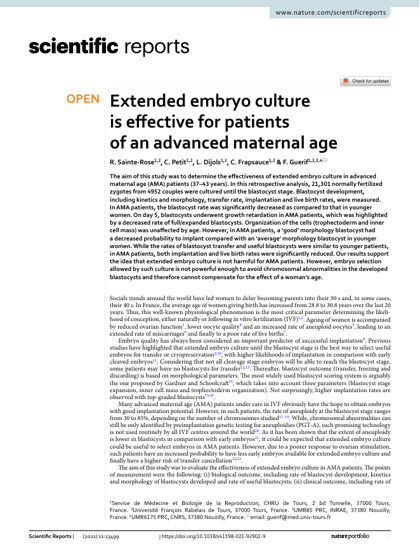 Première page de l'article