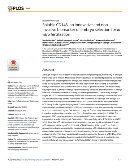Première page de l'article