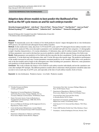 Première page de l'article