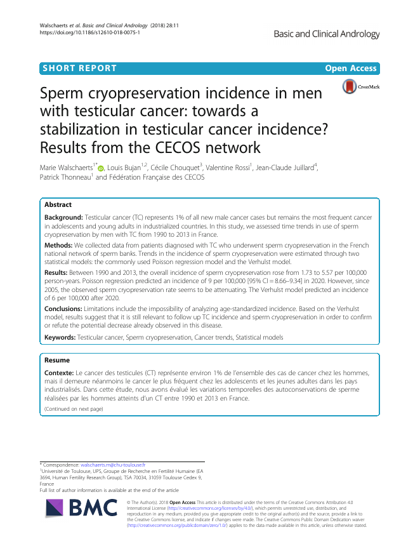 Première page de l'article